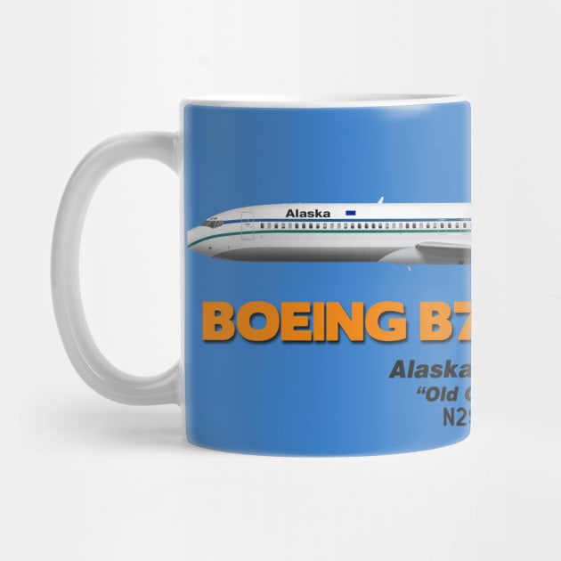 Boeing B727-200Adv - Alaska Airlines "Old Colours" by TheArtofFlying